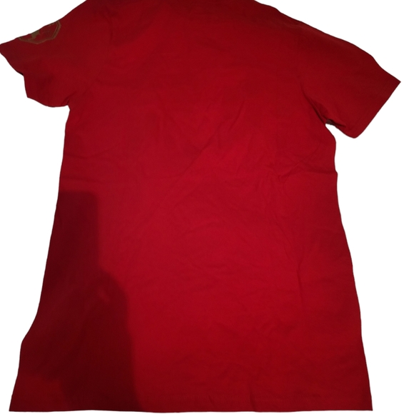 Vintage NEW tags NBA Basketball Rocket Chinese Year of Lamb Adidias T Shirt Sz S - Picture 2 of 5